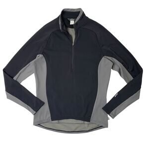 Vintage Mountain Equipment Co-Op Sweatshirt Mens L Large Fleece Lined 1/2 Zip